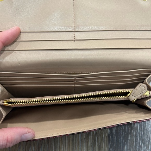 AUTHENTIC RARE Prada Python Matinee Micro Continental bi-fold Wallet and chain - Picture 4 of 16